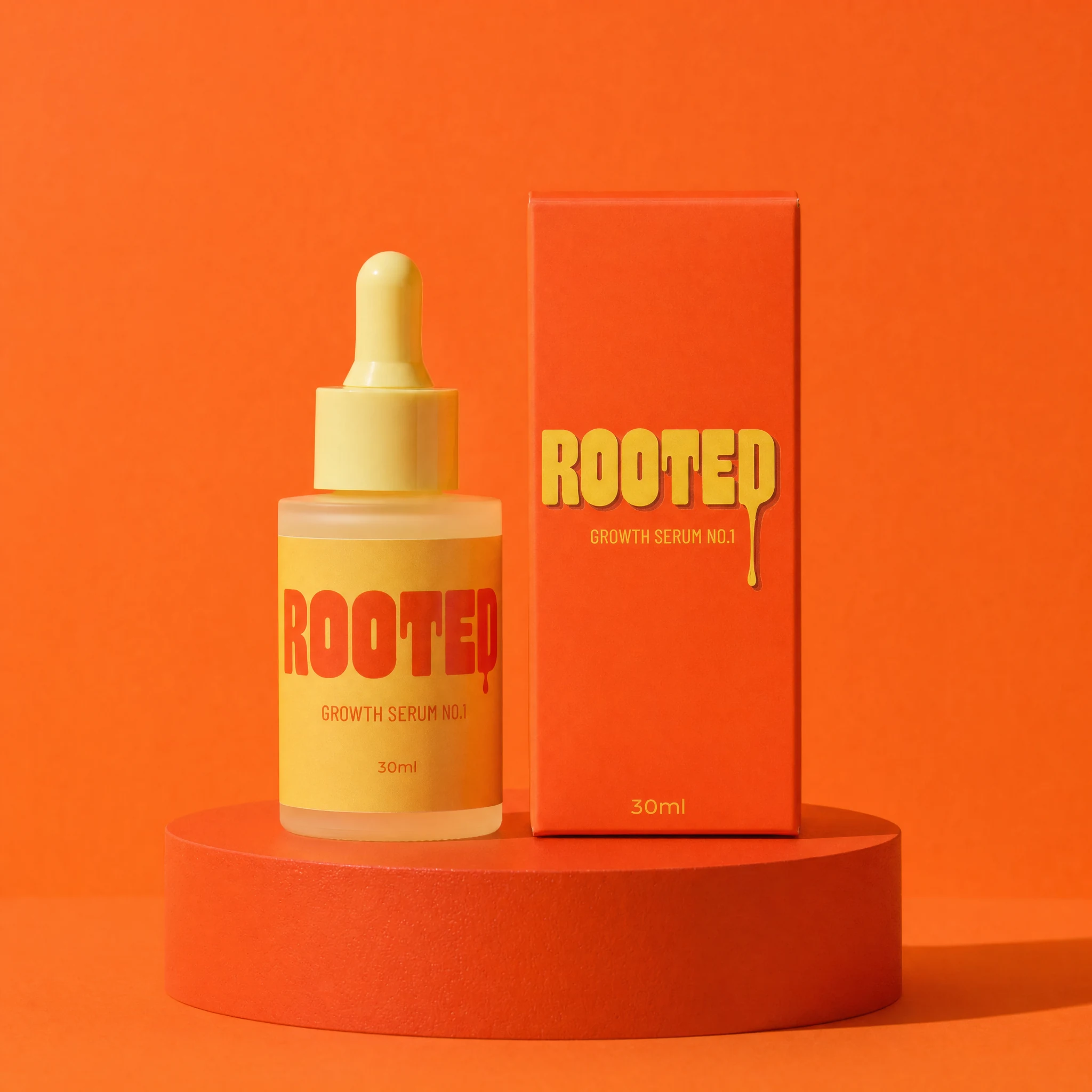 Rooted serum — a brighter routine